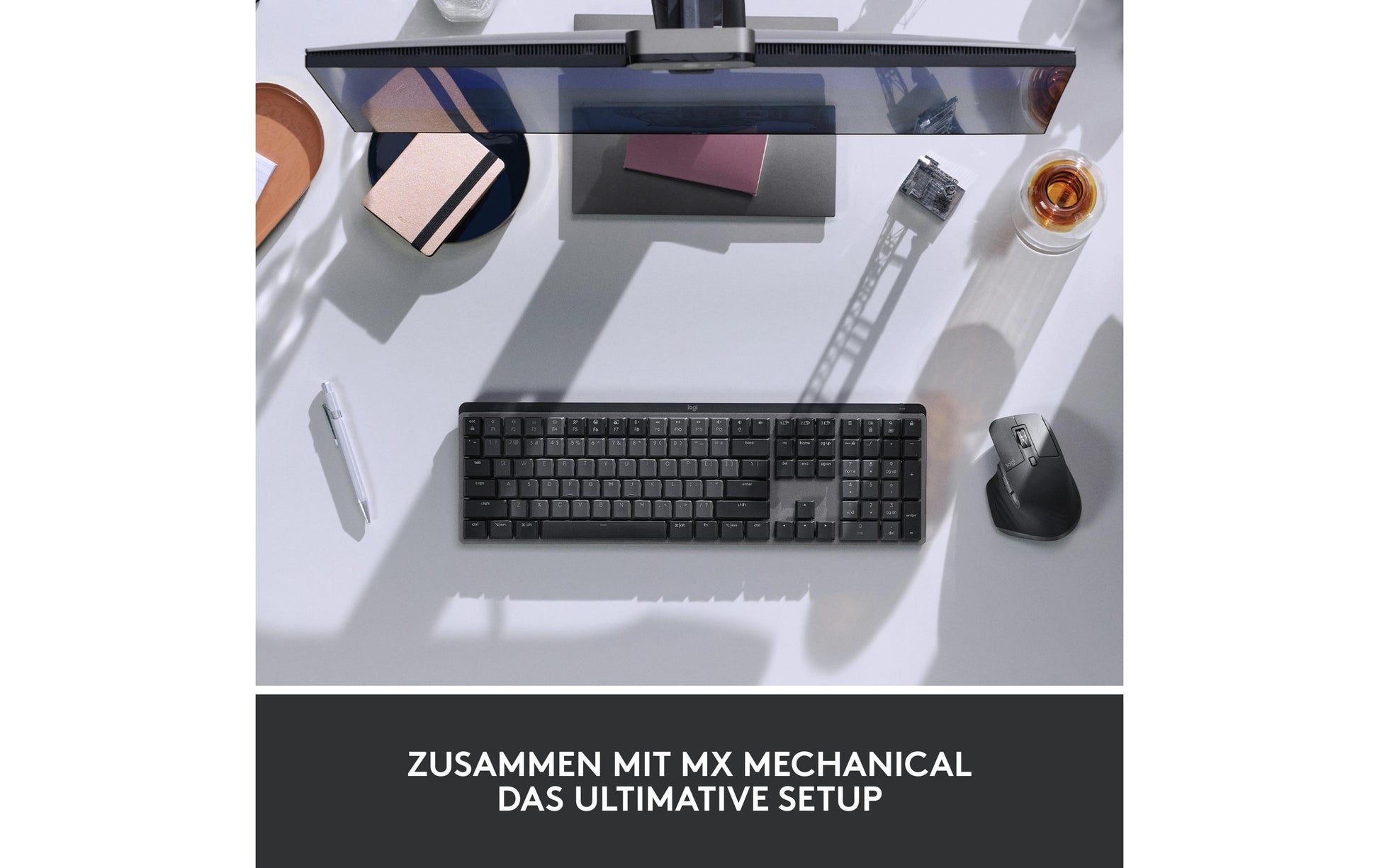 Logitech MX Master 3S Perform Blassgraue Maus – kabellos