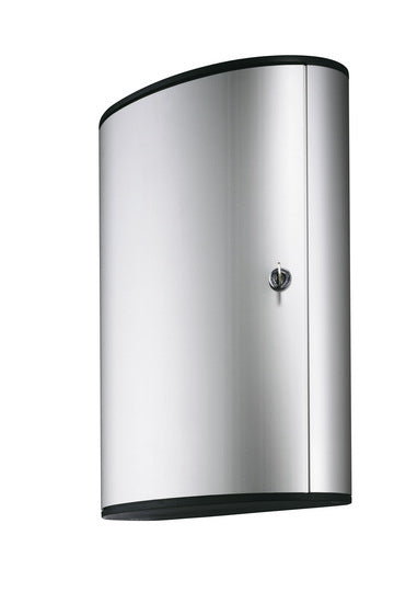 Durable Schlüsselkasten KEY BOX 72, für 72 Schlüssel, Aluminium, silber – B 302 × H 400 × T 118 mm