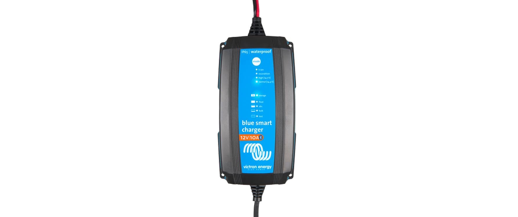 Victron Energy BPC121031034R Ladegerät 12 V/10 A – für Motorrad, Blei-Akkus (Pb) – Blau
