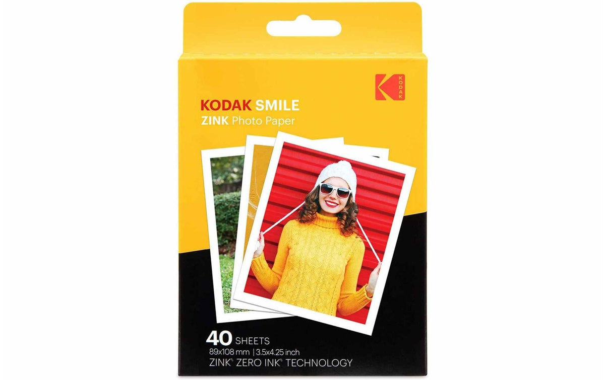Kodak Smile Sofortbildfilm – für Kodak Smile Classic – 40er-Pack