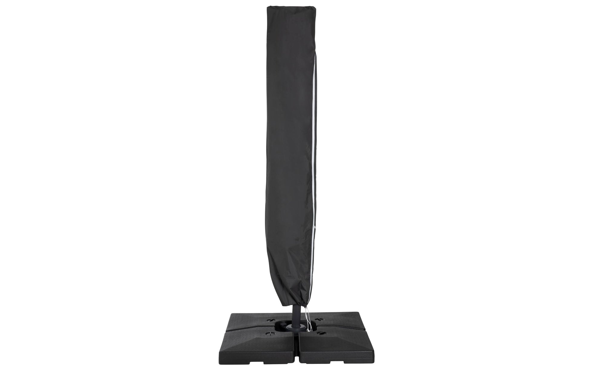 COCON Abdeckhaube – Polyester – Grau – für Sonnenschirme Mini Roma 250 × 250 cm – Ø 460 × H 2280 mm
