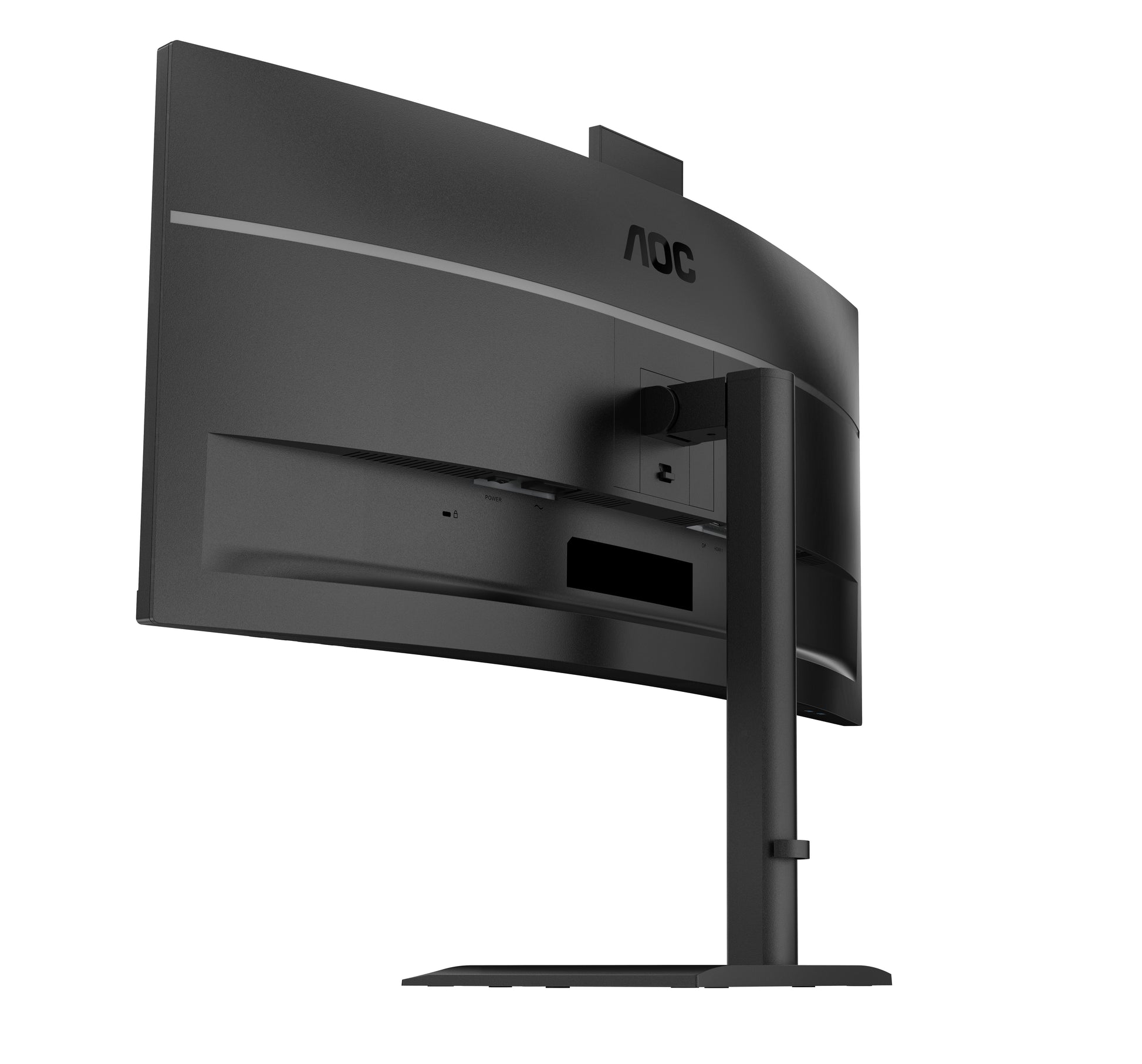 AOC E4 CU34E4CW – 34" Gebogen 1500R, 3440 × 1440 (UWQHD), VA, 120 Hz, USB-C 90 W, Webcam, KVM, LAN