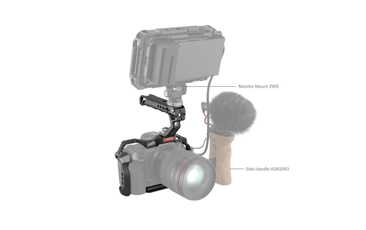 SmallRig 3830B Handheld-Kit – für Canon EOS R5, R6, R5C – Schwarz