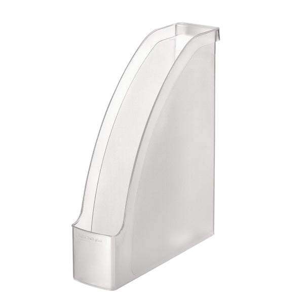 Leitz Stehsammler – Kunststoff, ohne Beschriftungsfeld, grau, 278×78×308 mm