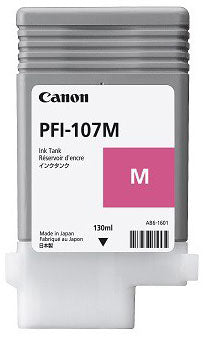 Canon PFI-107M – Originalpatrone, Magenta Pigmenttinte