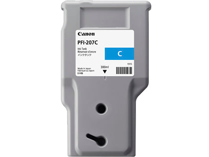 Canon Tintenpatrone PFI-207C, cyan, 300 ml, original