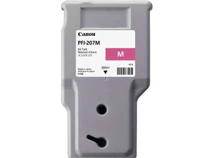 Canon Tintenpatrone PFI-207M, Magenta, 300 ml – für iPF 680/685