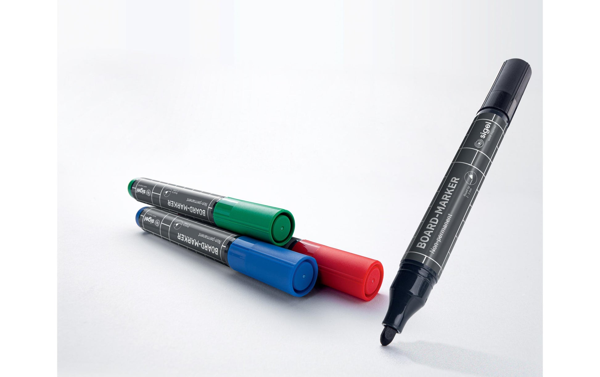 Sigel Non-Permanent-Marker BA010 – sortiert – 4er-Set