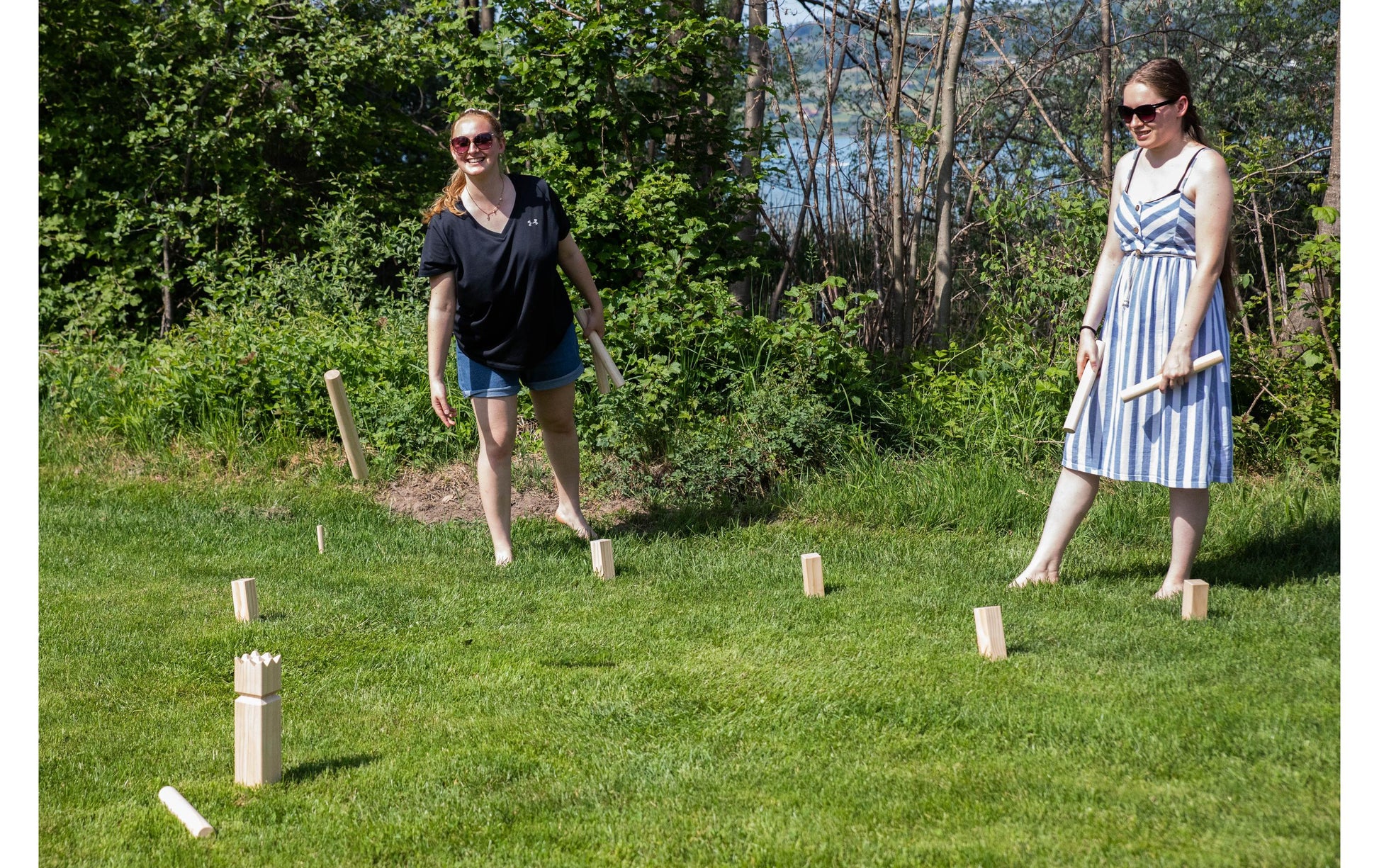 KOOR Kubb – 2–12 Spieler – ab 6 Jahren – Holz, braun – FSC