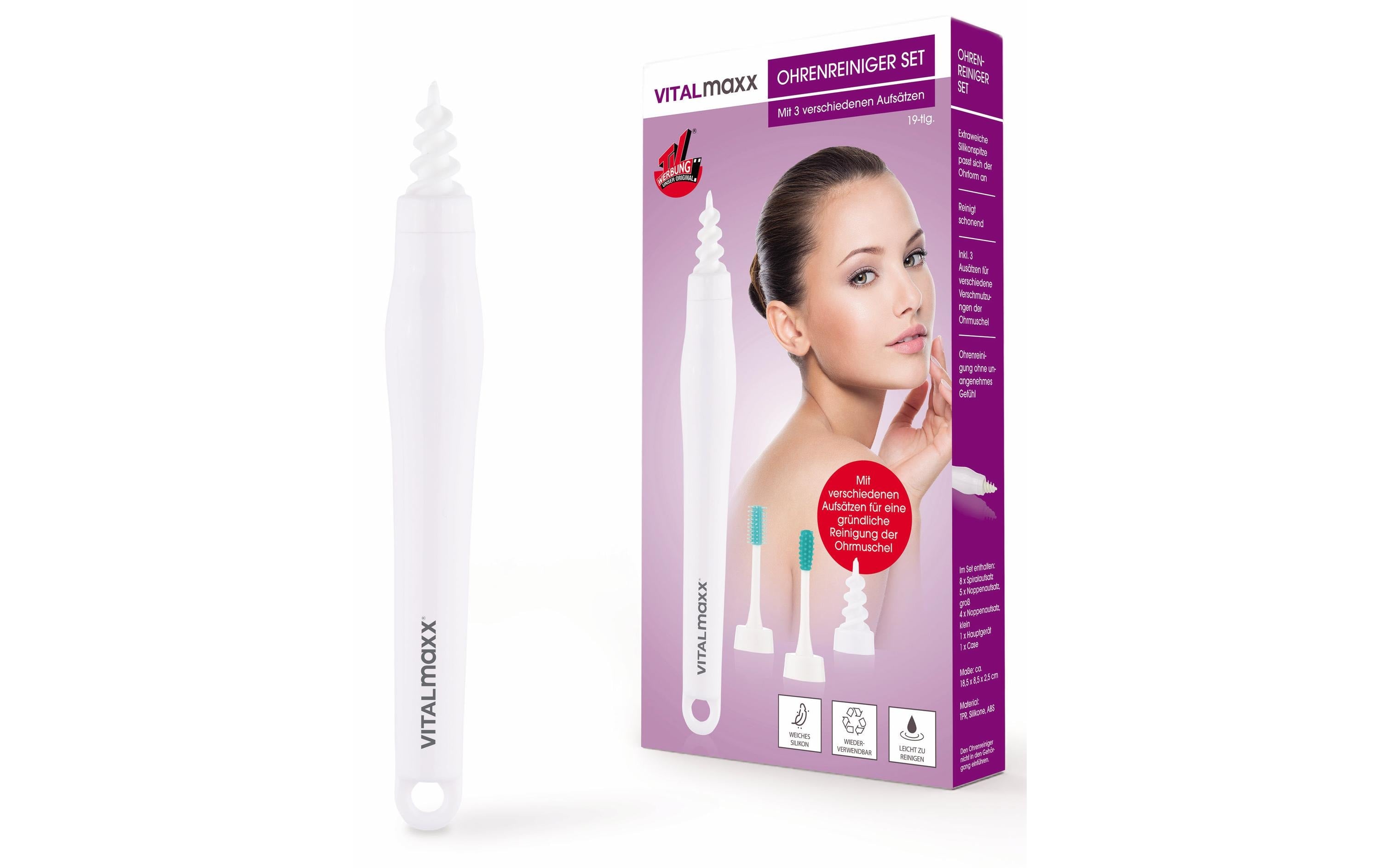 Vitalmaxx Wattestäbchen – 18 Stk