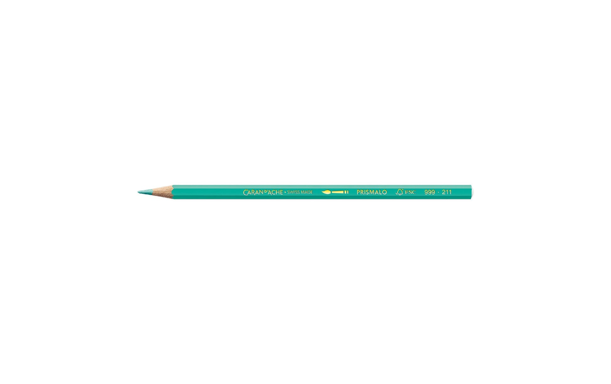 Caran d-Ache Caran d'Ache Prismalo Aquarellfarbstift – Jade, Ø 3 mm, FSC