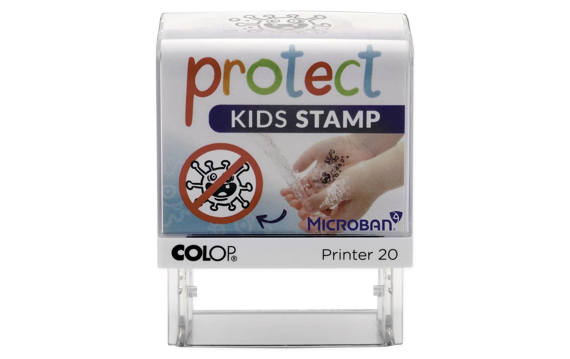 Colop Protect Kids – Motivstempel, Monster Design, schwarz