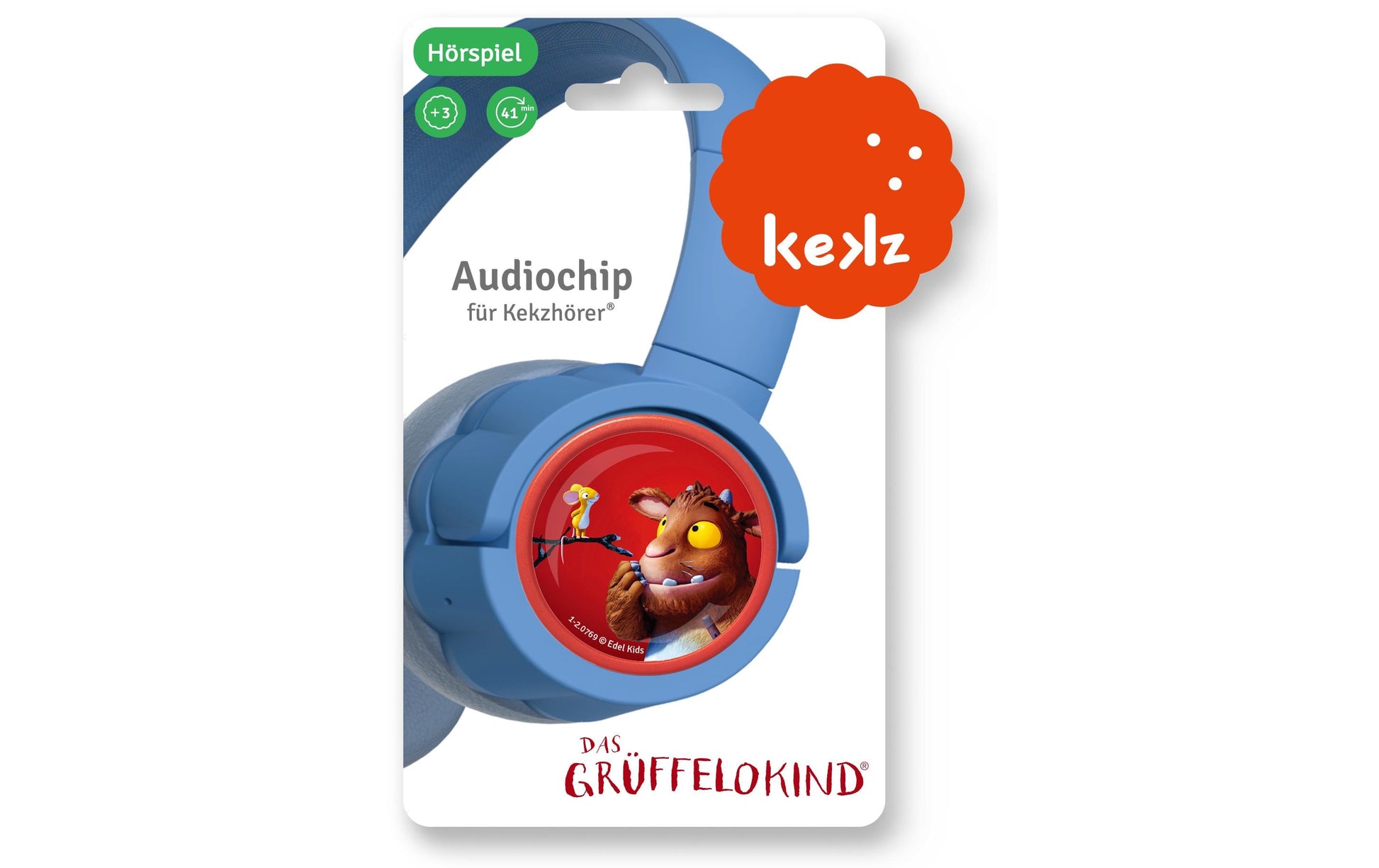 Kekz Chip – Audio-Chip – für Kekz – Hörbuch, 41 Min., Deutsch, ab 3 Jahren – Mehrfarbig