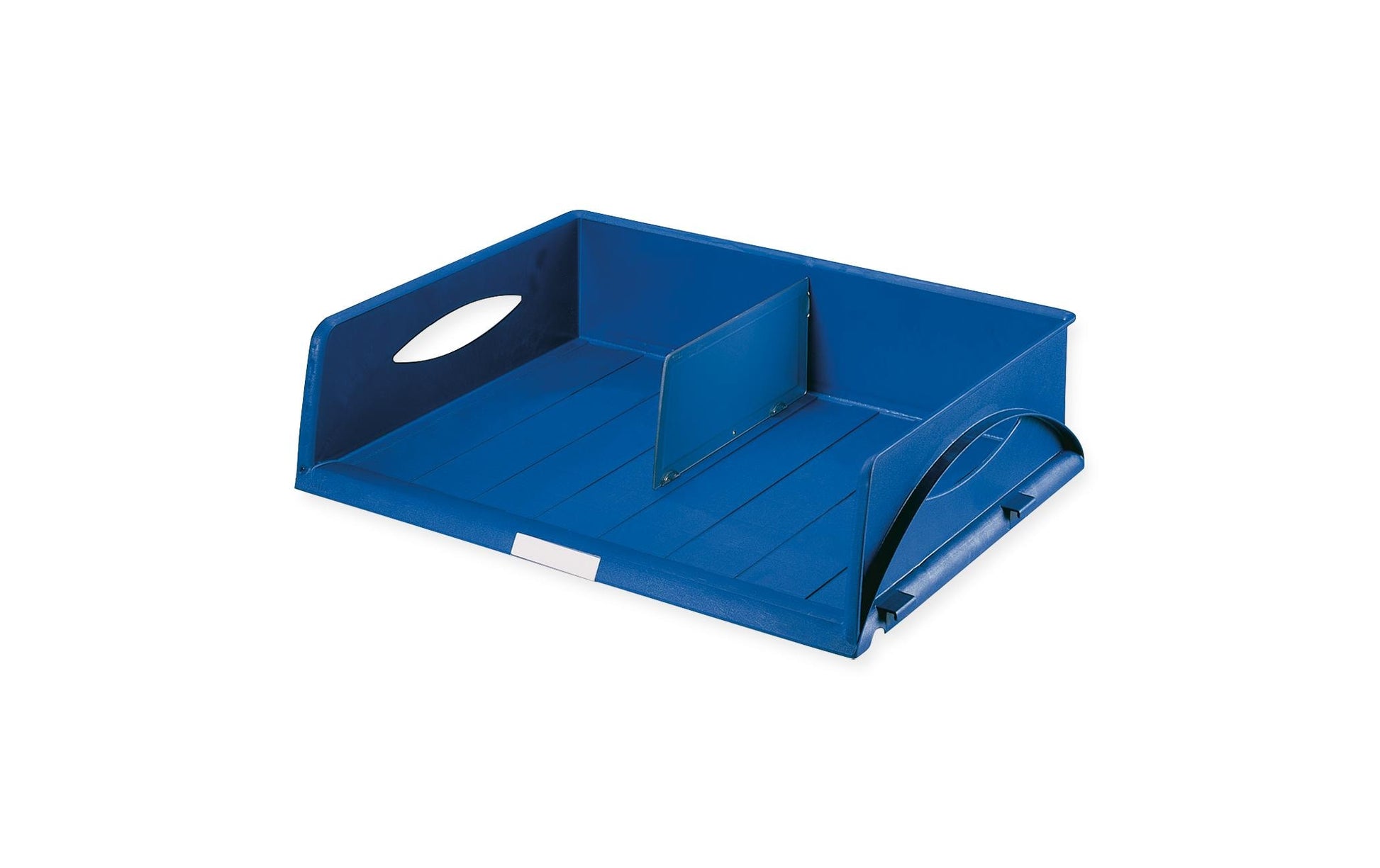 Leitz Briefkorb – Kunststoff, für A3, C3, stapelbar, mit Beschriftungsfeld, blau