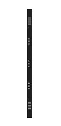 Hagor Enclosure 75" – Schutzgehäuse, Hochformat, VESA 600×800 mm, für Displays bis 75", Schwarz