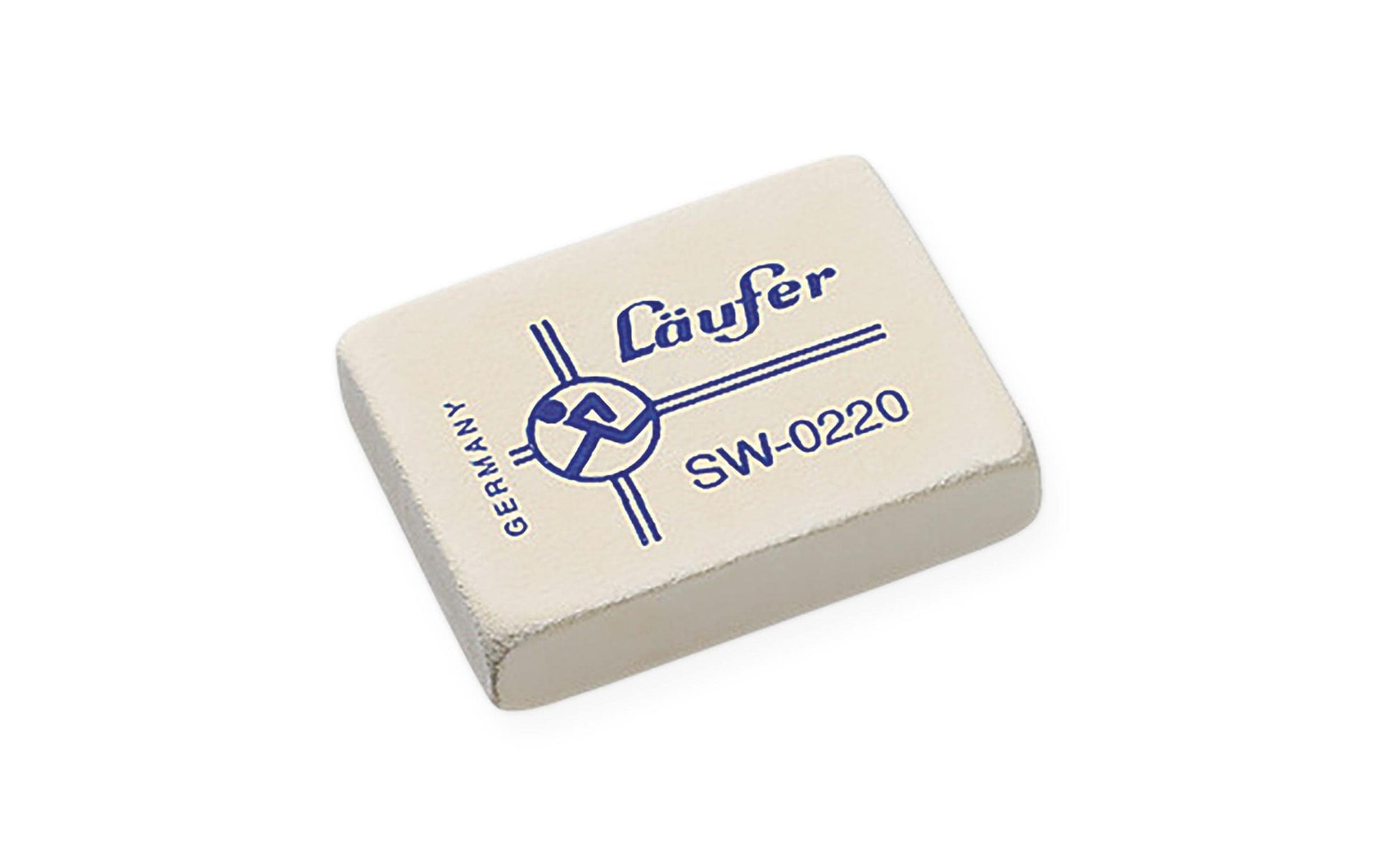 Laufer Radierer 02200 – Gummi – Weiss