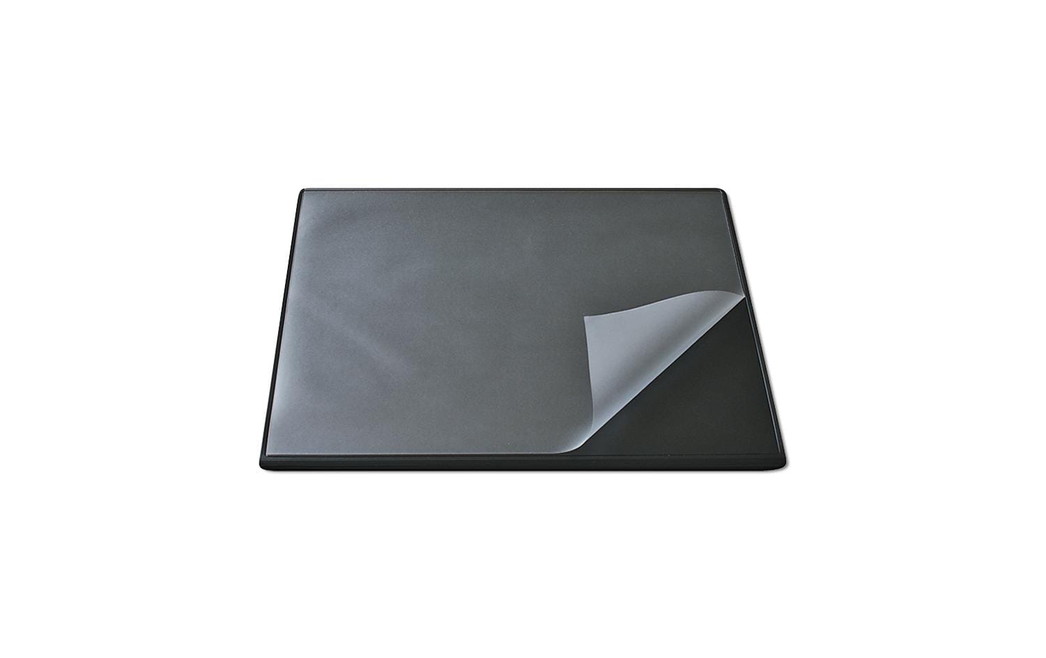Laufer Läufer – DURELLA Flexoplan DS Schreibtischunterlage – 520 × 650 mm, Schaum, Folie, rutschfest, schwarz
