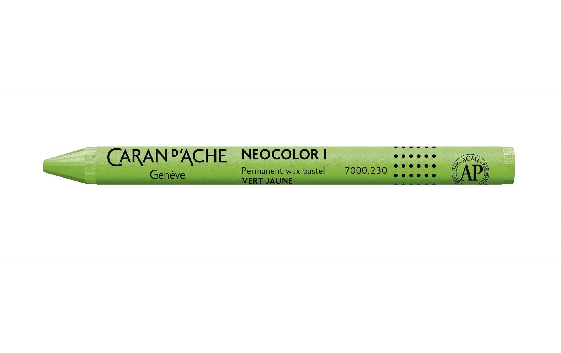 Caran d-Ache Caran d'Ache – Neocolor – Wachsmalkreiden – Gelbgrün