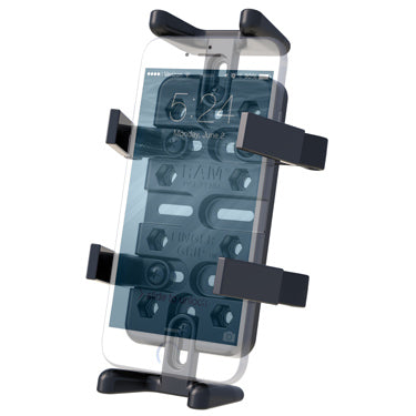 RAM Mounts Auto-Halterung, RAMMOUNT-System, höhenverstellbar – für Smartphones bis 7" – Schwarz