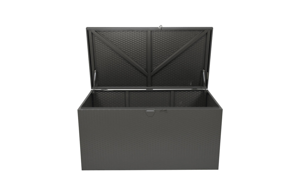 Spacemaker Aufbewahrungsbox 509 l – Stahl – Grau – Für Aussenanwendung – 1330 × 650 × 700 mm