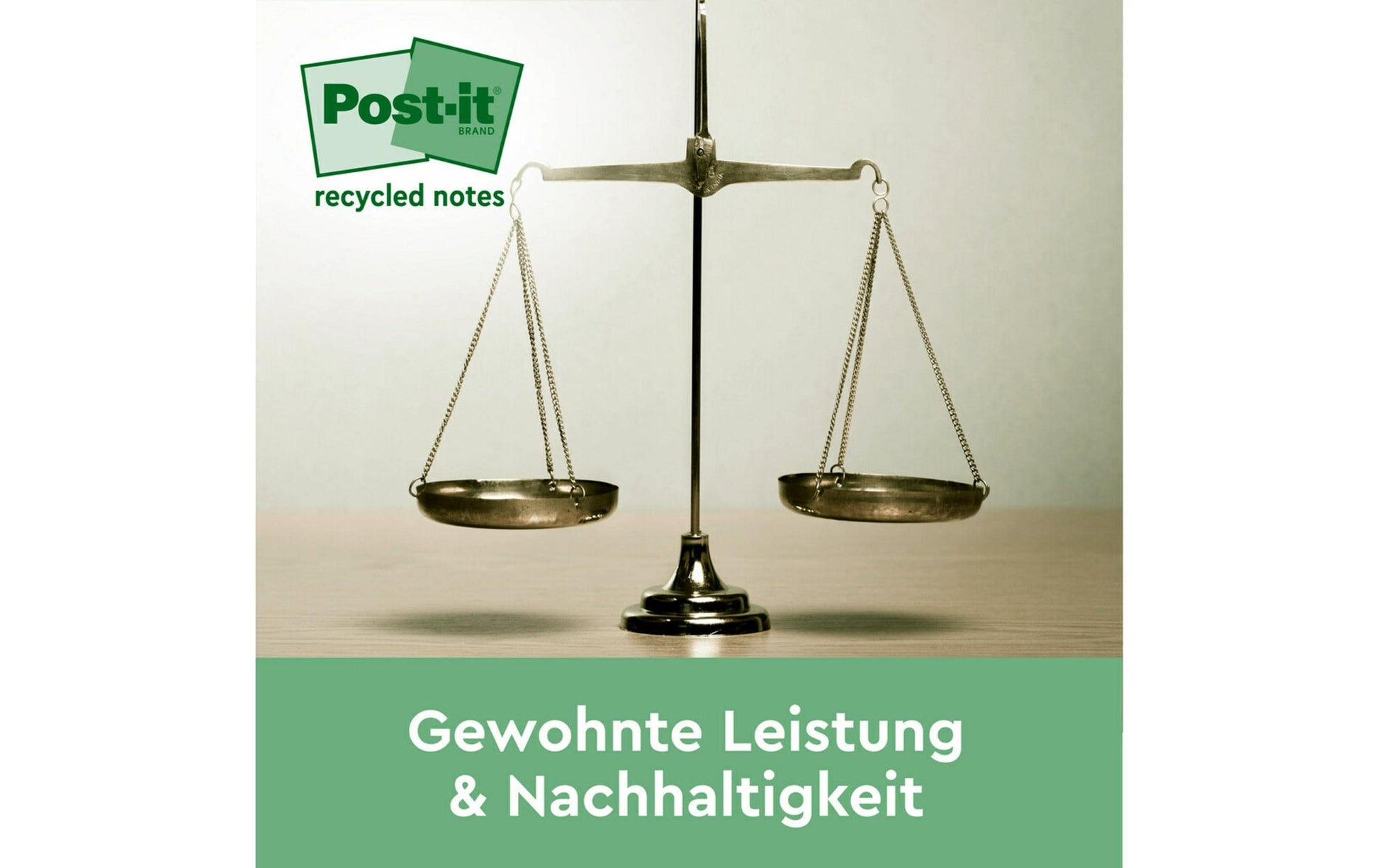 Post-it Haftnotizen – 76×76 mm – sortiert, 6×100 Blatt, PEFC