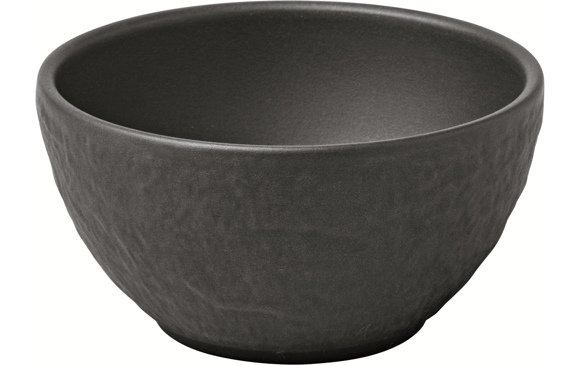 Villeroy & Boch Manufacture Rock Dipschale – 0,06 l, Porzellan, schwarz