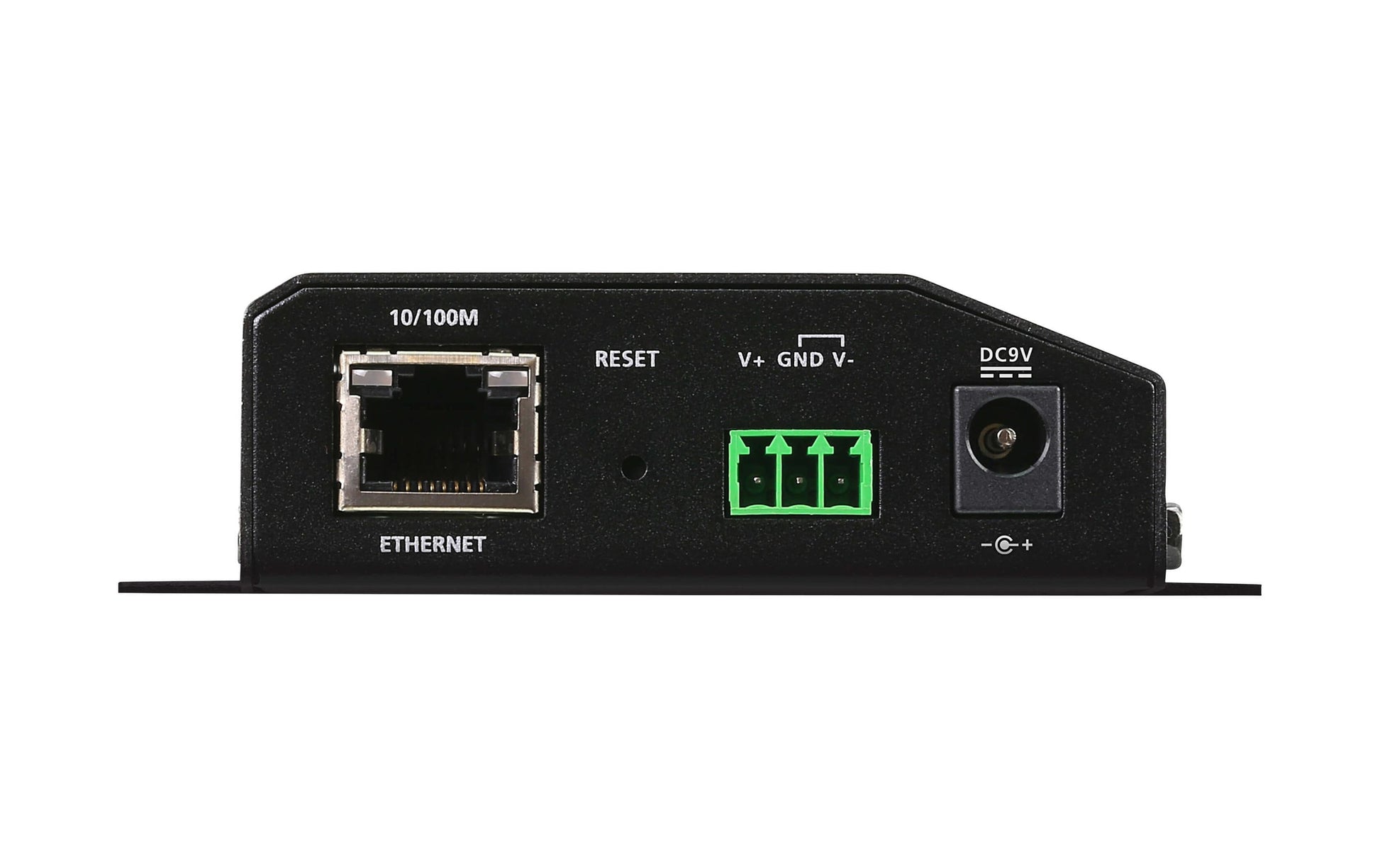 ATEN SN3002P Serieller Device-Server RS-232 zu Ethernet – 2-Port, 10/100 Mbit/s, PoE (802.3af) – Schwarz