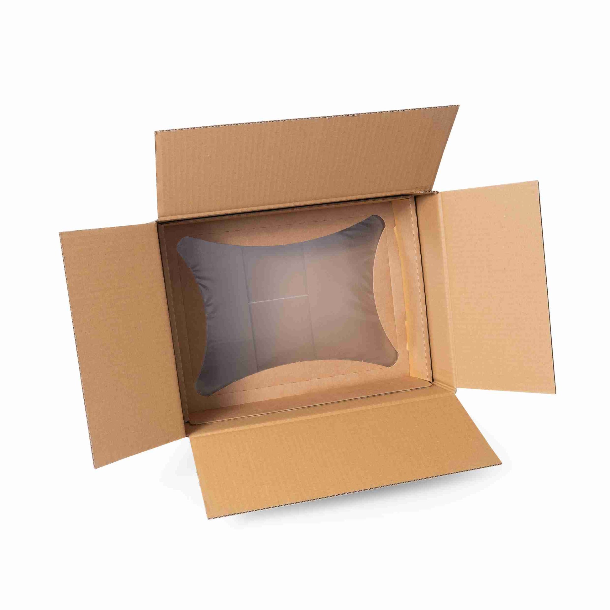 Model Membranverpackung – 394 × 294 × 230 mm – Karton – braun – 1 Stk., ab 300 Stk.