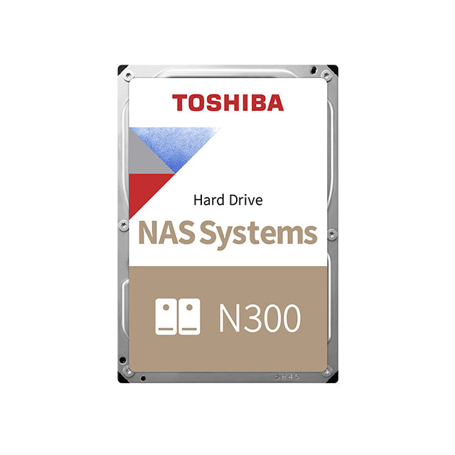 Toshiba N300 8 TB – 3,5" SATA HDD, 7200 U/min, 512 MB Cache, für NAS