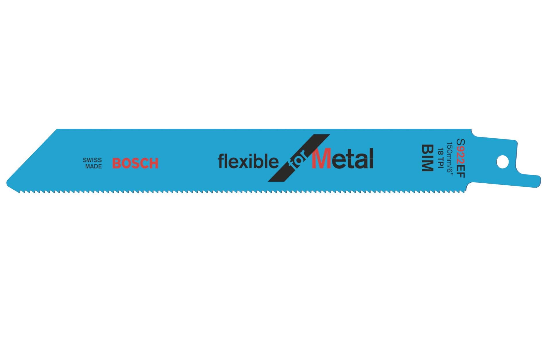 Bosch Professional – Säbelsägeblatt, S 922 EF, 150 mm, 100 Stk.