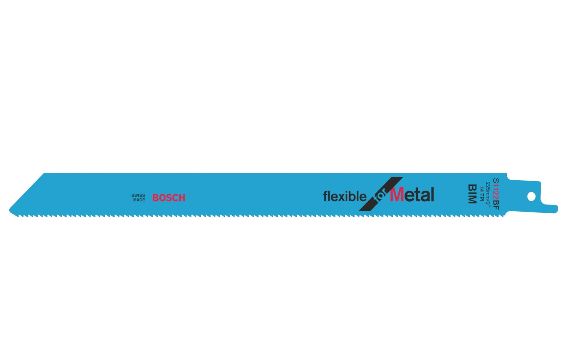 Bosch Professional – Säbelsägeblatt, S 1122 BF, 225 mm, 25 Stk.