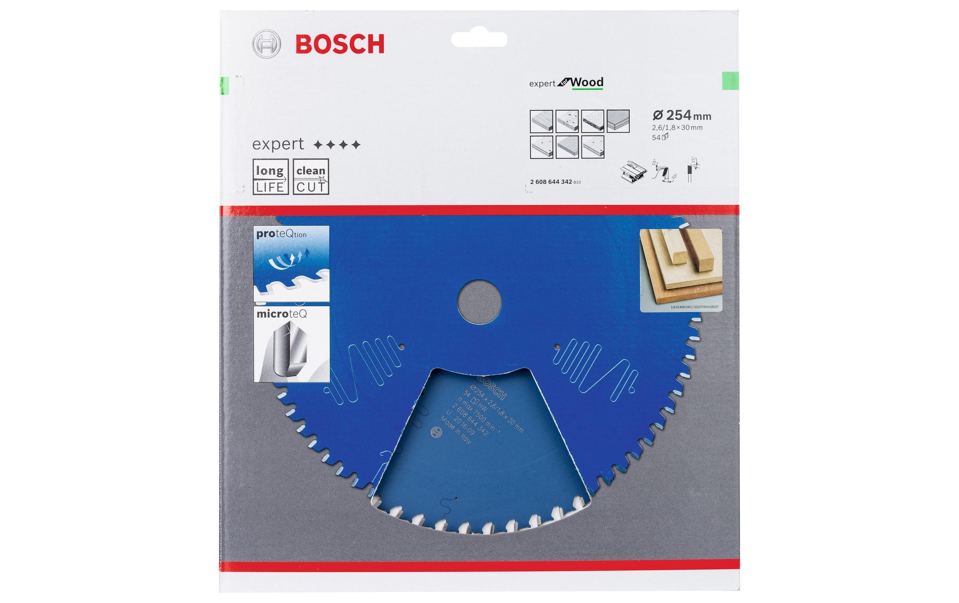 Bosch Professional – Kreissägeblatt, 2608644342, 254 mm