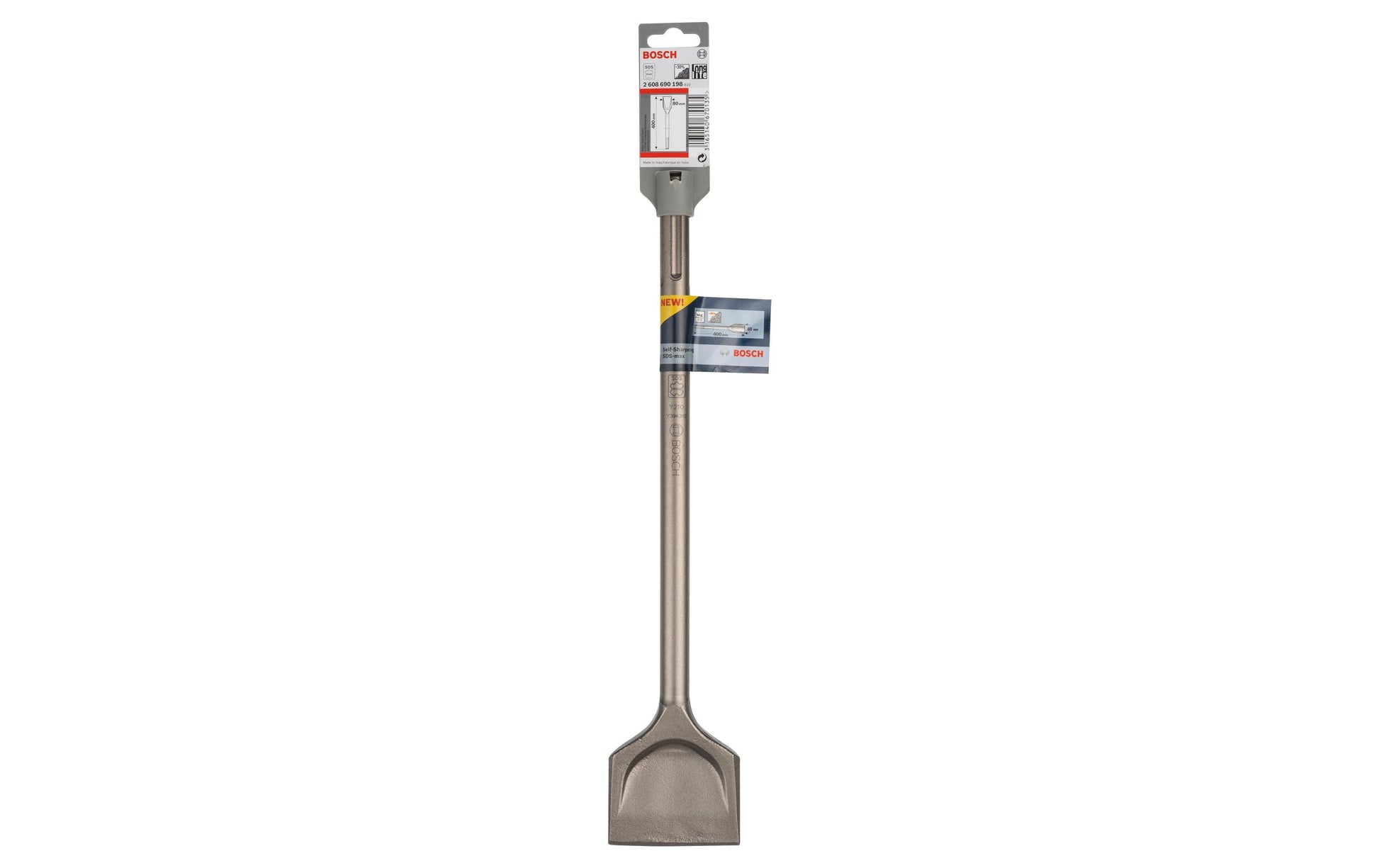 Bosch Professional – Spatmeissel, SDS max, 400 mm × 80 mm, Edelstahl