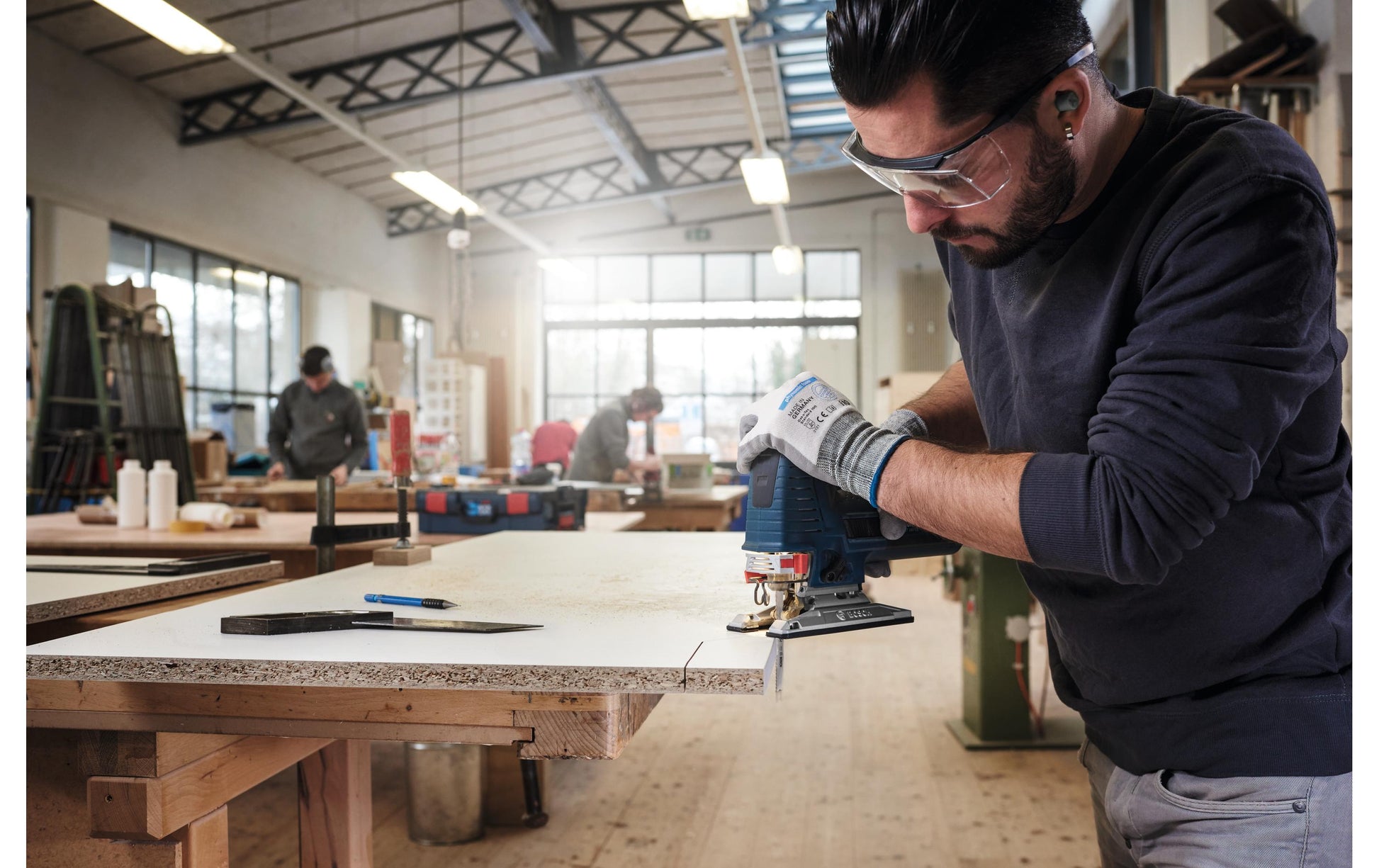 Bosch Professionelles Stichsägeblatt 83 mm HCS – für Holz – 5 Stk
