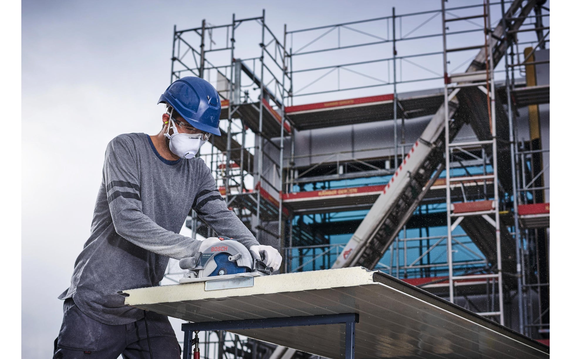 Bosch Professionelles Expert Sandwich Panel Kreissägeblatt 355 × 30 × 2,6 mm, 80 Zähne – für Metall – 1 Stk