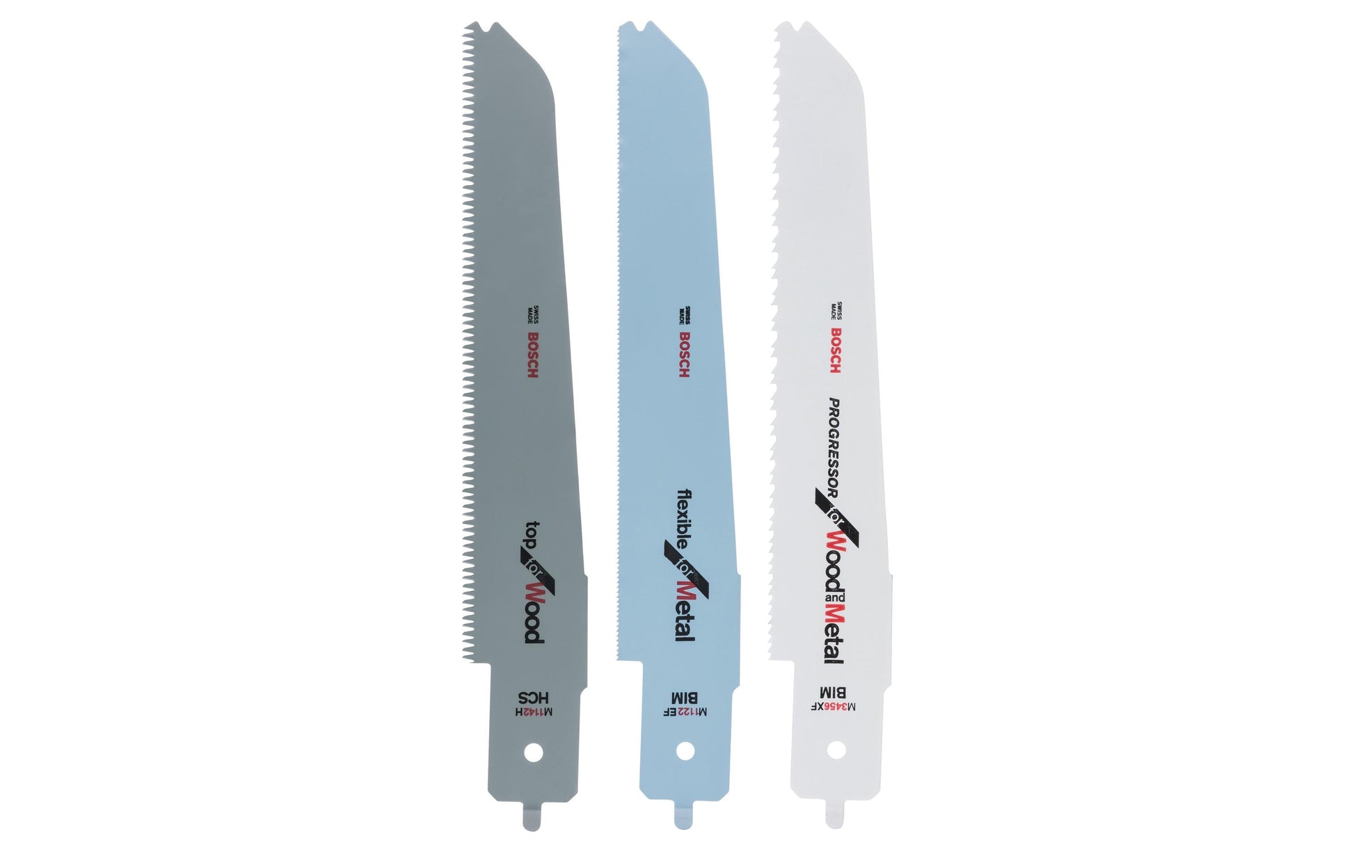 Bosch Professionelles Säbelsägeblatt – für Metall – 3-teilig – für PFZ500E, M1142H, M3456XF und andere