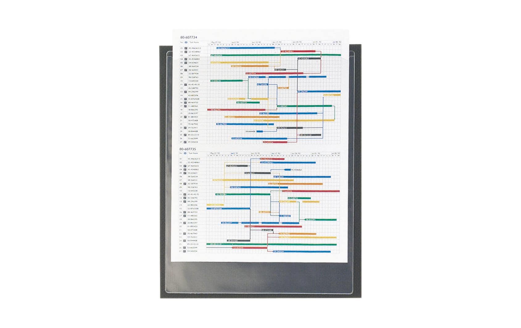 3L Infotasche – für A6 – Hochformat – selbstklebend – Polypropylen (PP) – 5 Stk.
