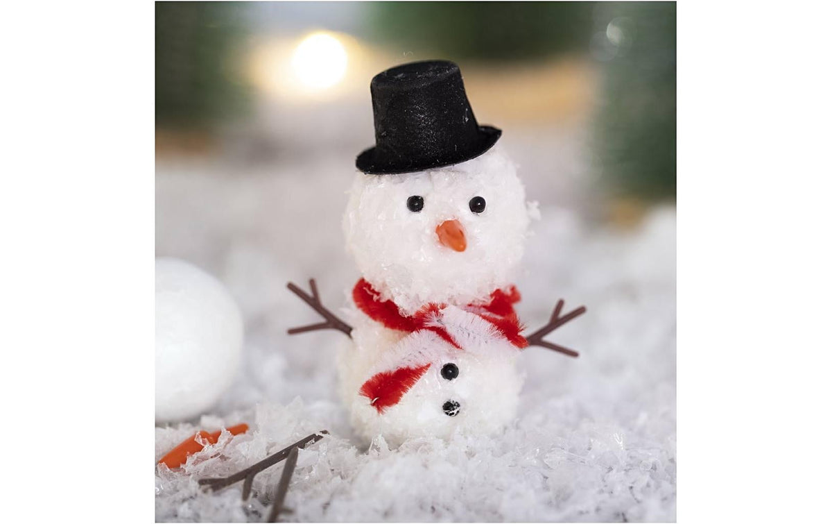 Creativ Company Party-Deko-Set – Schneemann – Kunststoff, Weiss