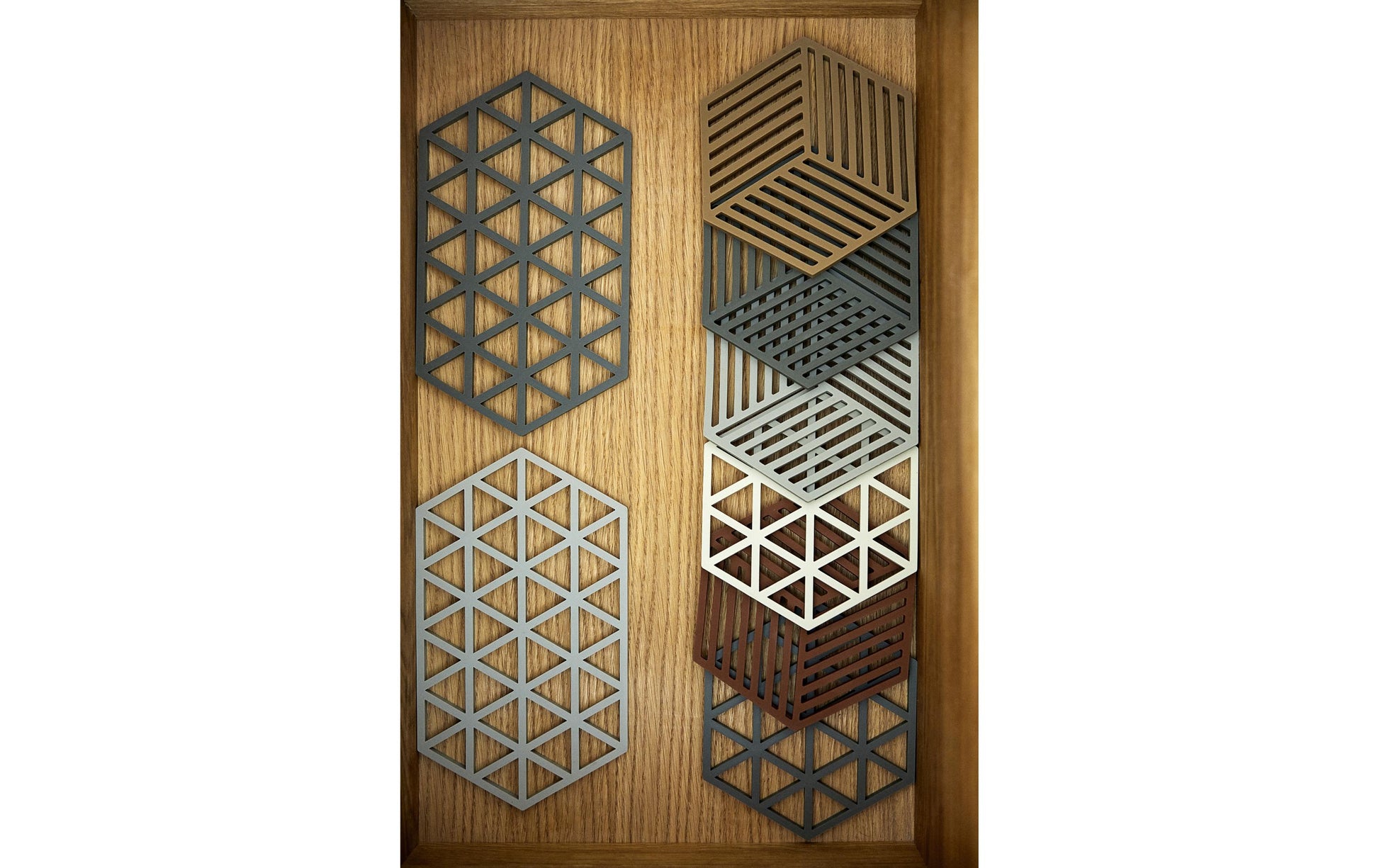 Zone Denmark Teekannen-Untersatz, Silikon, 16 × 14 × 0,9 cm, Olivgrün