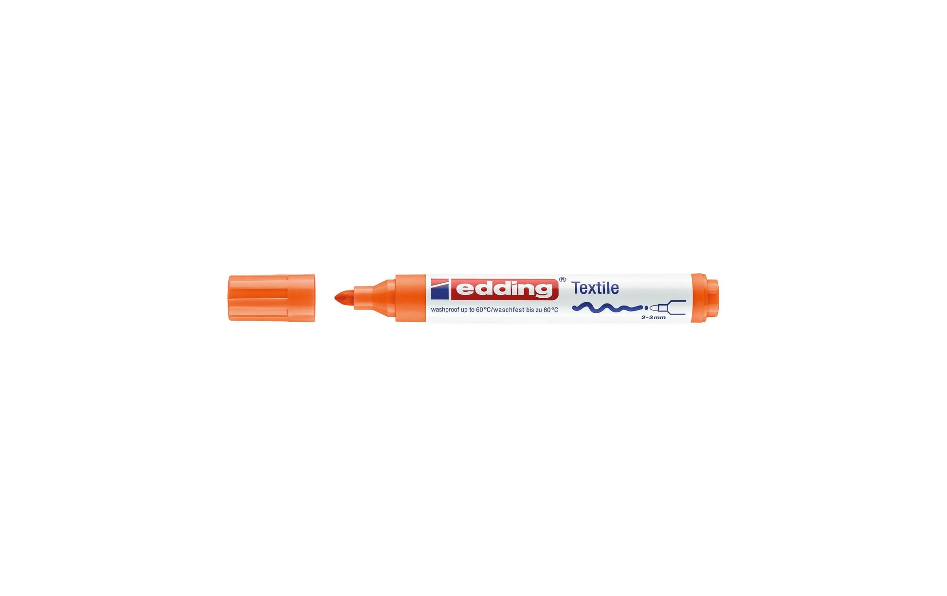 Edding Textilmarker für Permanentmarker – Orange