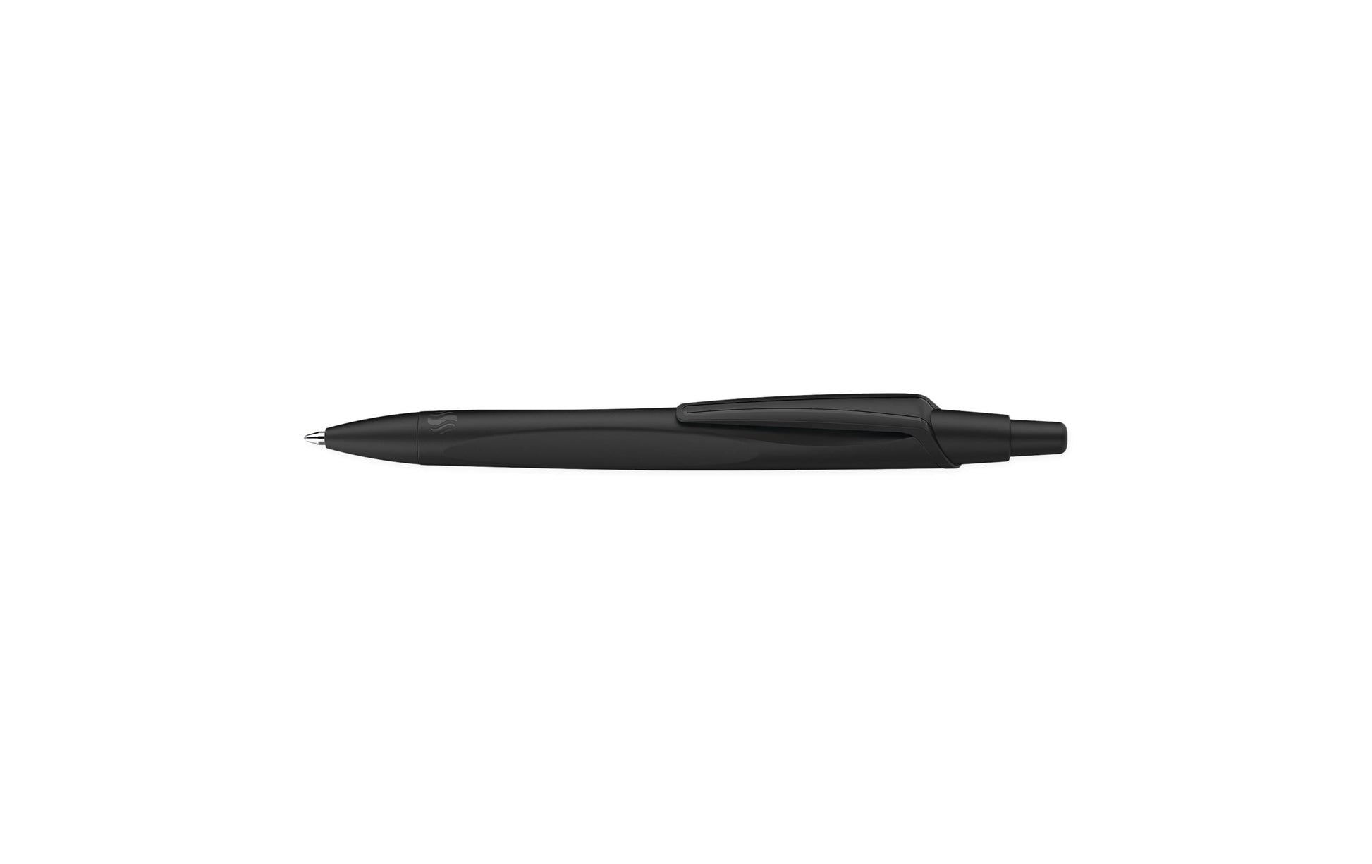 Schneider Schreibgeräte Schneider Reco Kugelschreiber – Blau, Spitze 0,5 mm, Druck, Schwarz, nachfüllbar