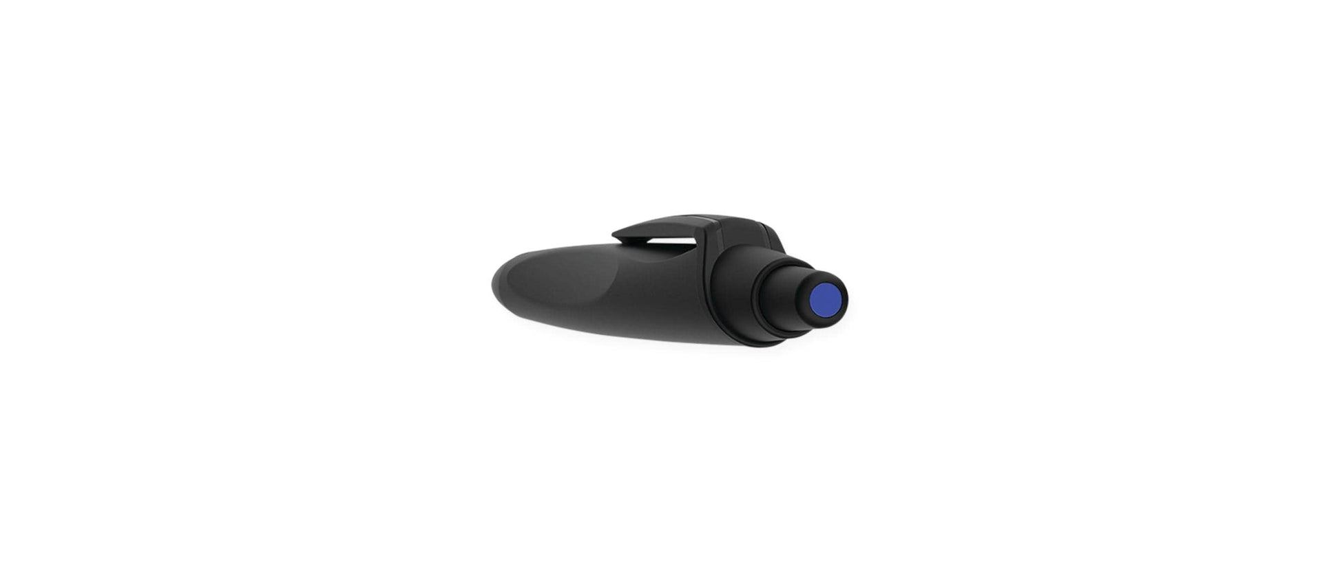 Schneider Schreibgeräte Schneider Reco Kugelschreiber – Blau, Spitze 0,5 mm, Druck, Schwarz, nachfüllbar
