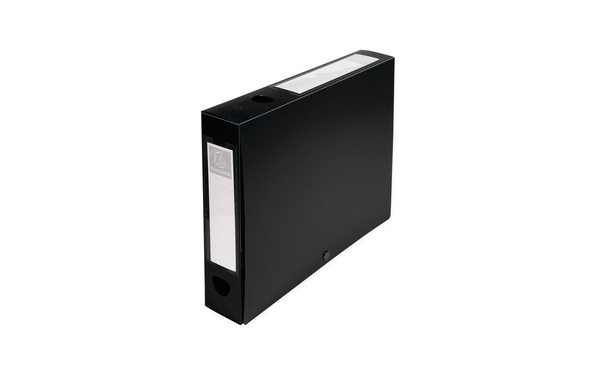 Exacompta Aktenordner 59631E – schwarz, Kunststoff