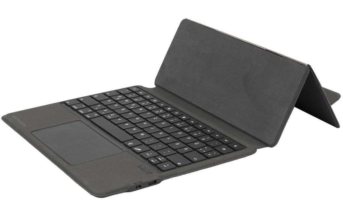 4SMARTS Tastatur-Case für Apple iPad Pro 11" (1.–4. Gen.), Air 10,9" (4.–5. Gen.) – Bluetooth – Schwarz