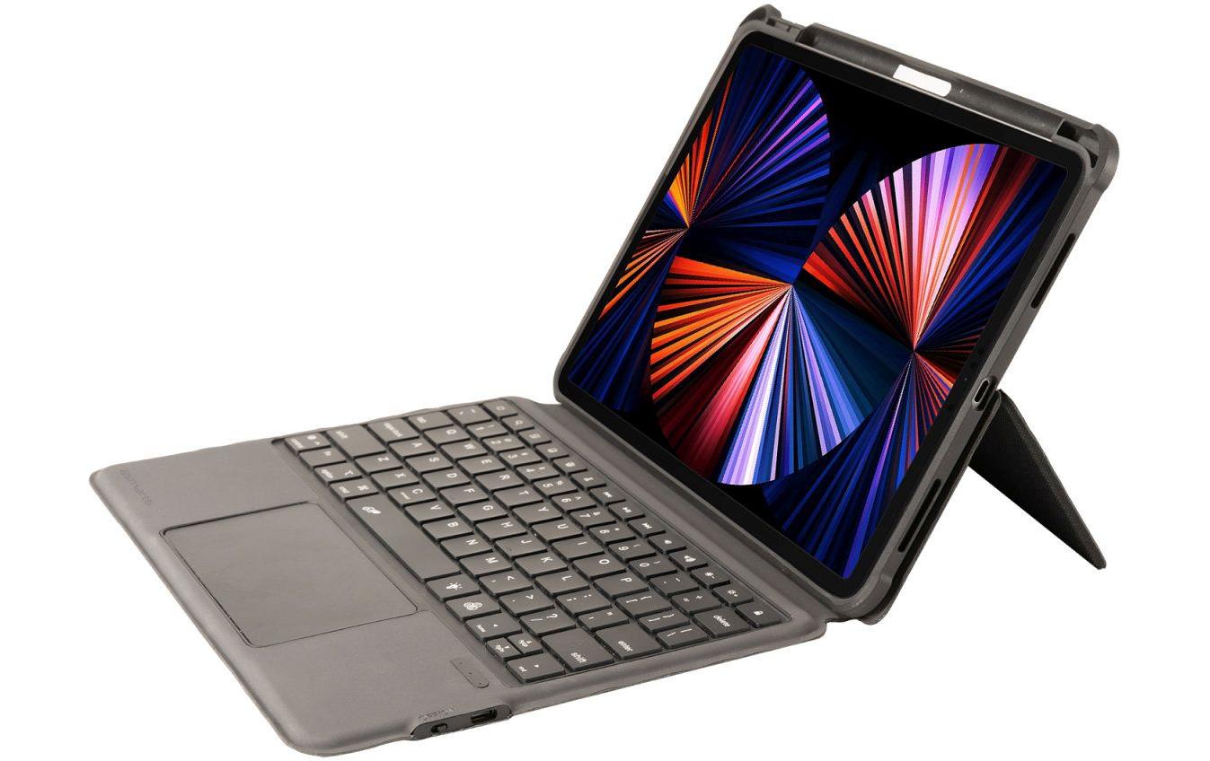 4SMARTS Tastatur-Case für Apple iPad Pro 11" (1.–4. Gen.), Air 10,9" (4.–5. Gen.) – Bluetooth – Schwarz
