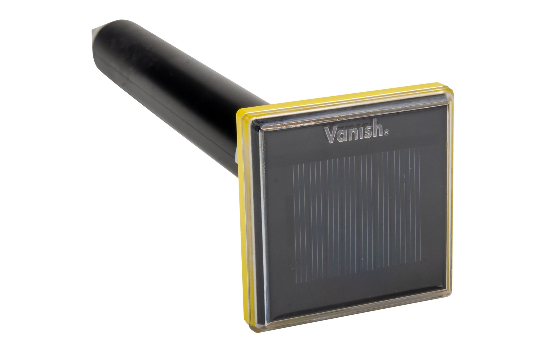Vanishtm Vanish MVT-2 Solar Maulwurfvertreiber – Schwarz – für Maulwürfe und Mäuse