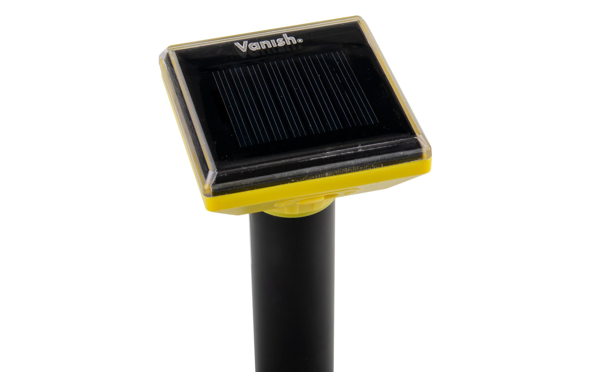 Vanishtm Vanish MVT-2 Solar Maulwurfvertreiber – Schwarz – für Maulwürfe und Mäuse