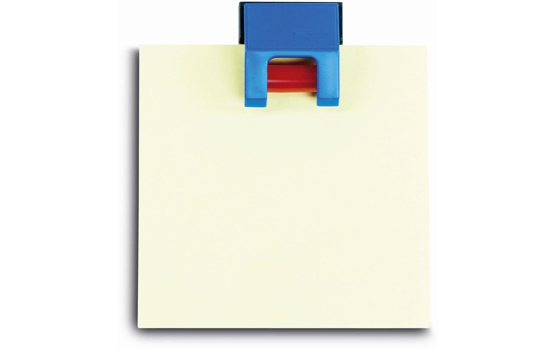 MAUL Flachkopfklammern 43×33 mm – Kunststoff, Blau – 10 Stk.