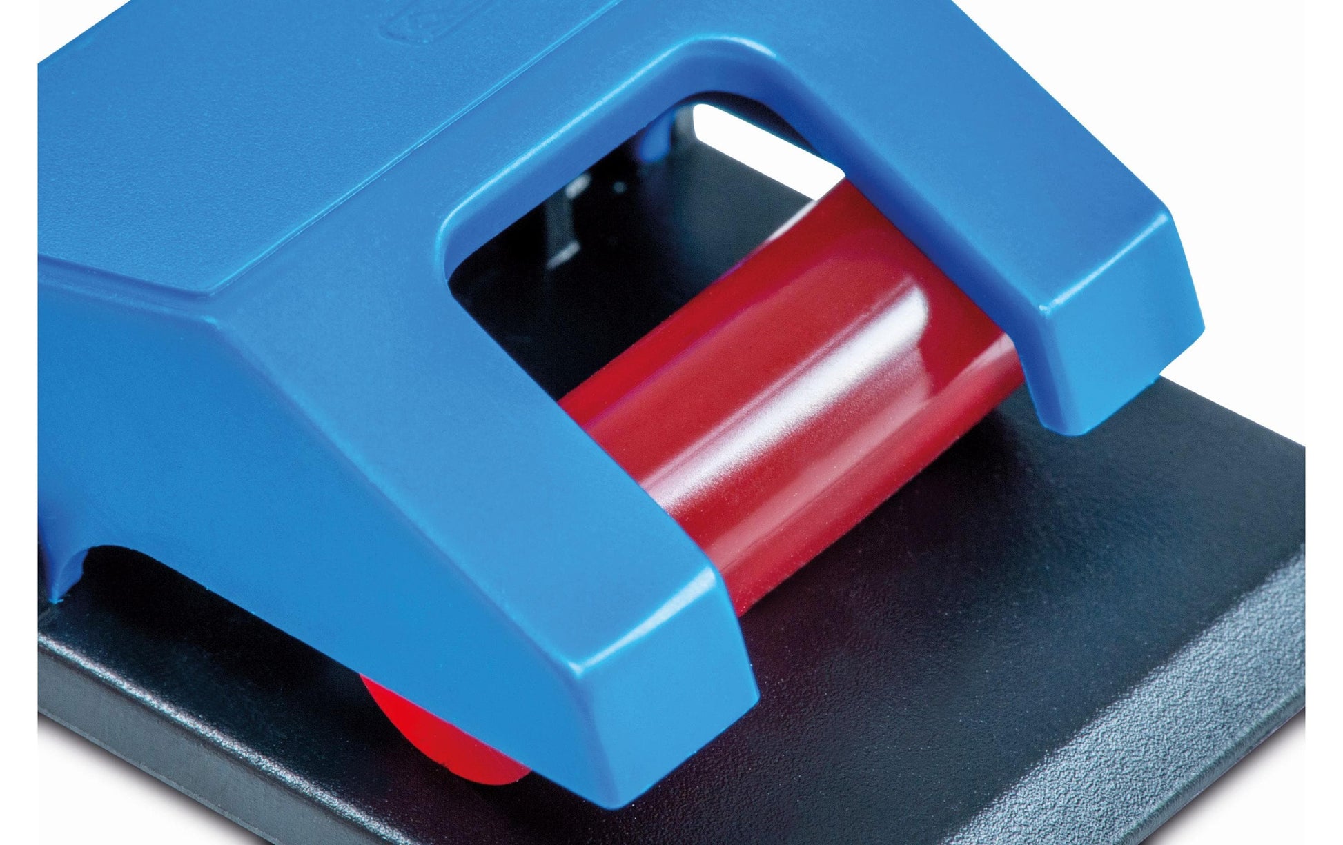 MAUL Flachkopfklammern 43×33 mm – Kunststoff, Blau – 10 Stk.