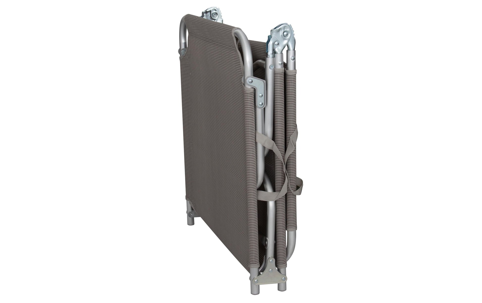 Eurotrail Liegestuhl, 190 × 60 × 28 cm, 120 kg – Grau, Polyester
